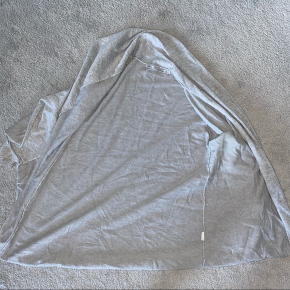 Zara Heathered Light Grey Open Cardigan - Picture 6 of 7